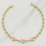 Pulso Gc Corazon 2.25 g / 7 in / 5.8 mm Oro Amarillo 18K