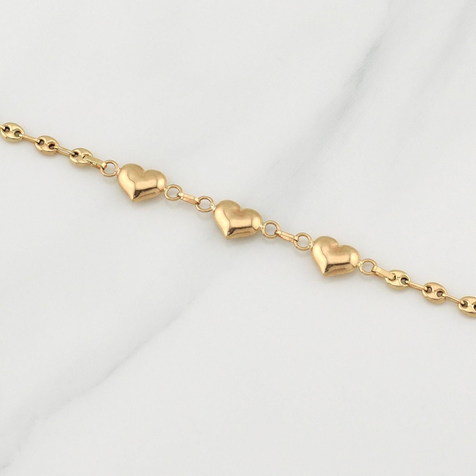 Pulso Gc Corazon 2.5 g / 7 1/2 in / 6.6 mm Oro Amarillo 18K