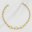 Bracelet Gc Corona 2.2 g / 7 in / 6 mm Yellow Gold 18K