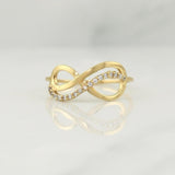 Anillo Infinito 1.3 g / T6,75 Oro Amarillo 18K