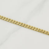 Cadena Cubana Monaco 15.6 g / 20 in / 5 mm Oro Amarillo 18K