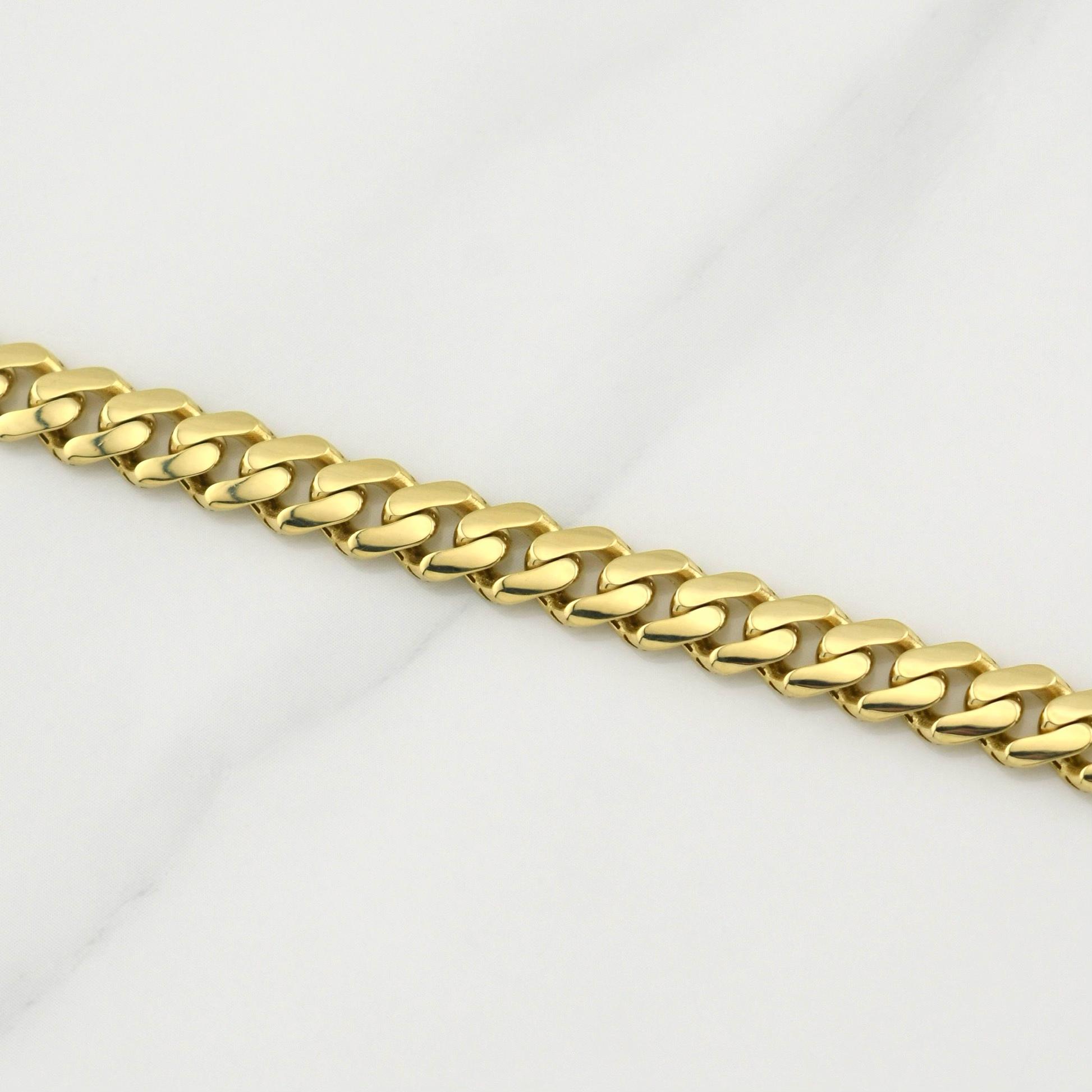 Cuban Links Monaco 22.3 g / 23 3/4 in / 6.5 mm Yellow Gold 18K
