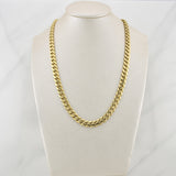 Cuban Links Monaco 22.3 g / 23 3/4 in / 6.5 mm Yellow Gold 18K