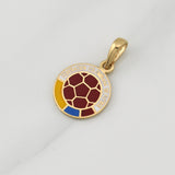 Dije Escudo Seleccion 1.8 g / 1 in Oro Amarillo 18K