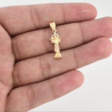 Dije Divino Niño 1.65 g / 3/4 in Oro Amarillo 18K