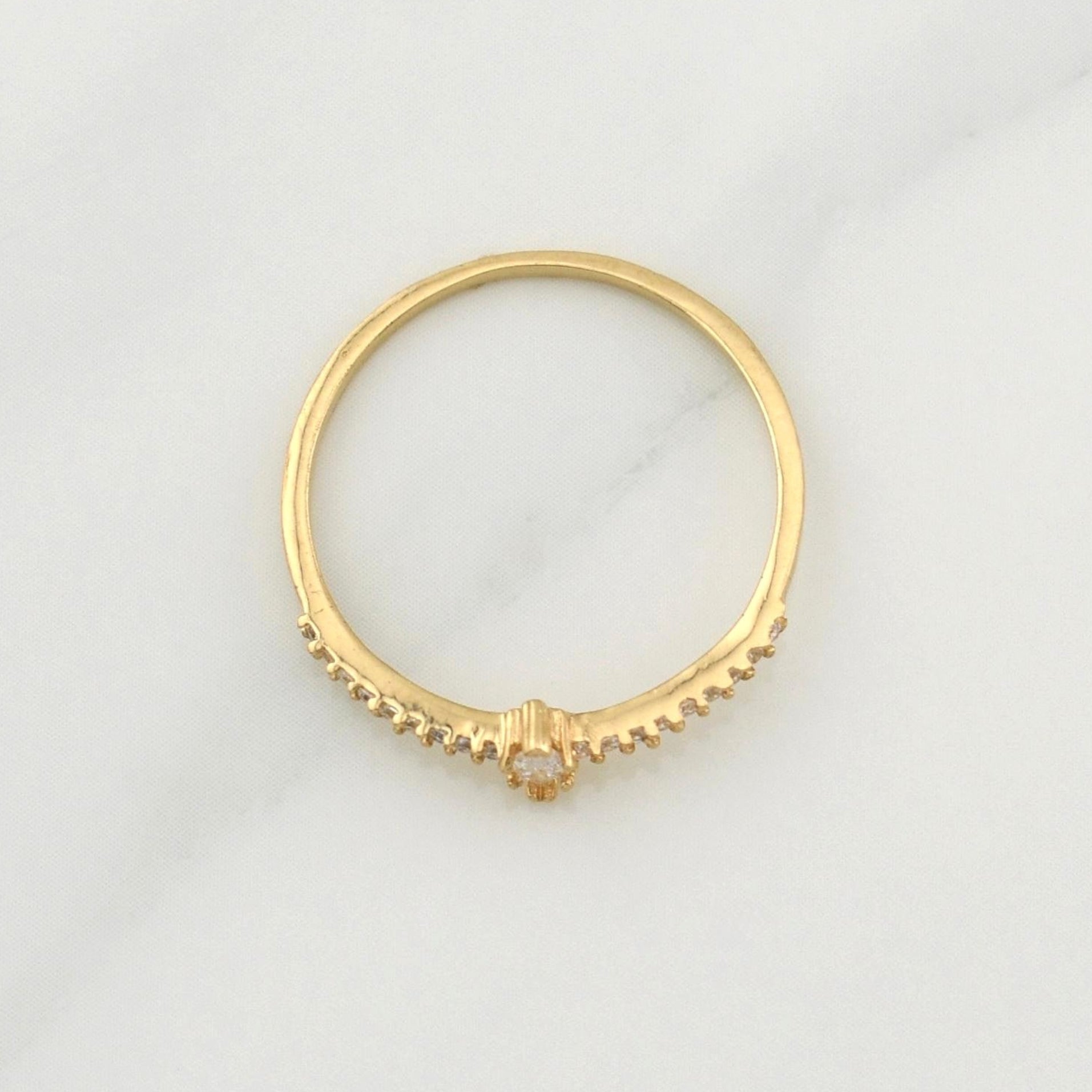 Anillo Churumbela 1.1 g / T7,25 Oro Amarillo 18K