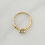 Anillo Solitario Abrazo 1.65 g / T5,75 Oro Amarillo 18K