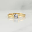 Anillo Solitario Abrazo 1.65 g / T5,75 Oro Amarillo 18K