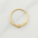 Anillo Churumbela 1.1 g / T7,25 Oro Amarillo 18K
