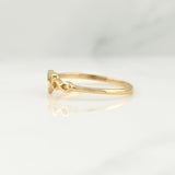 Anillo Corazon Infinito 1.25 g / T7,25 Oro Amarillo 18K