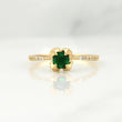 Solitaire Churumbela Ring 1.5 g / T6.5 Yellow Gold 18K