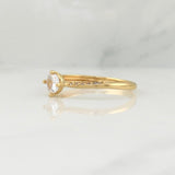Anillo Solitario 2.05 g / T9 Oro Amarillo 18K