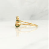 Anillo Hoja 2.55 g / T7,5 Oro Amarillo 18K