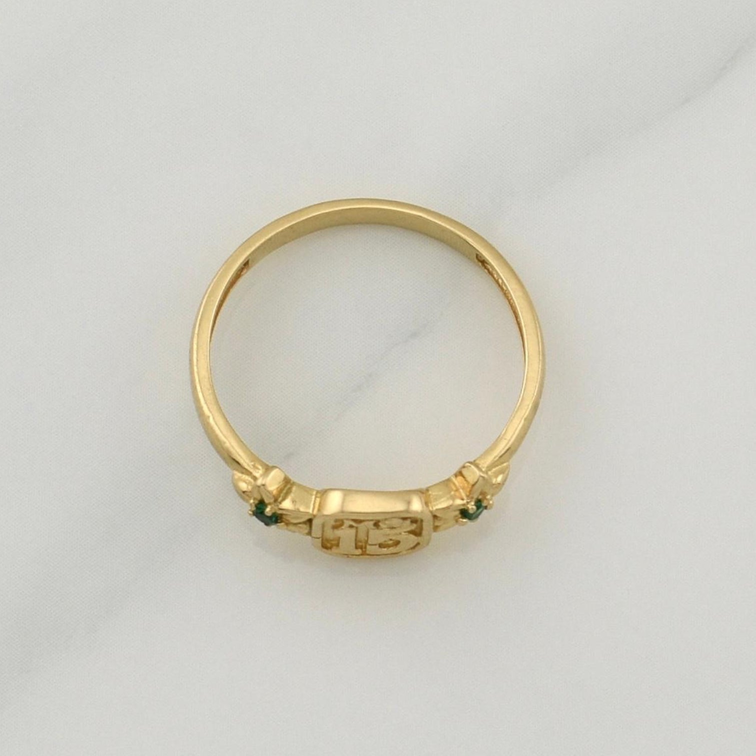 Quince Ring 2 g / T5.25 Yellow Gold 18K
