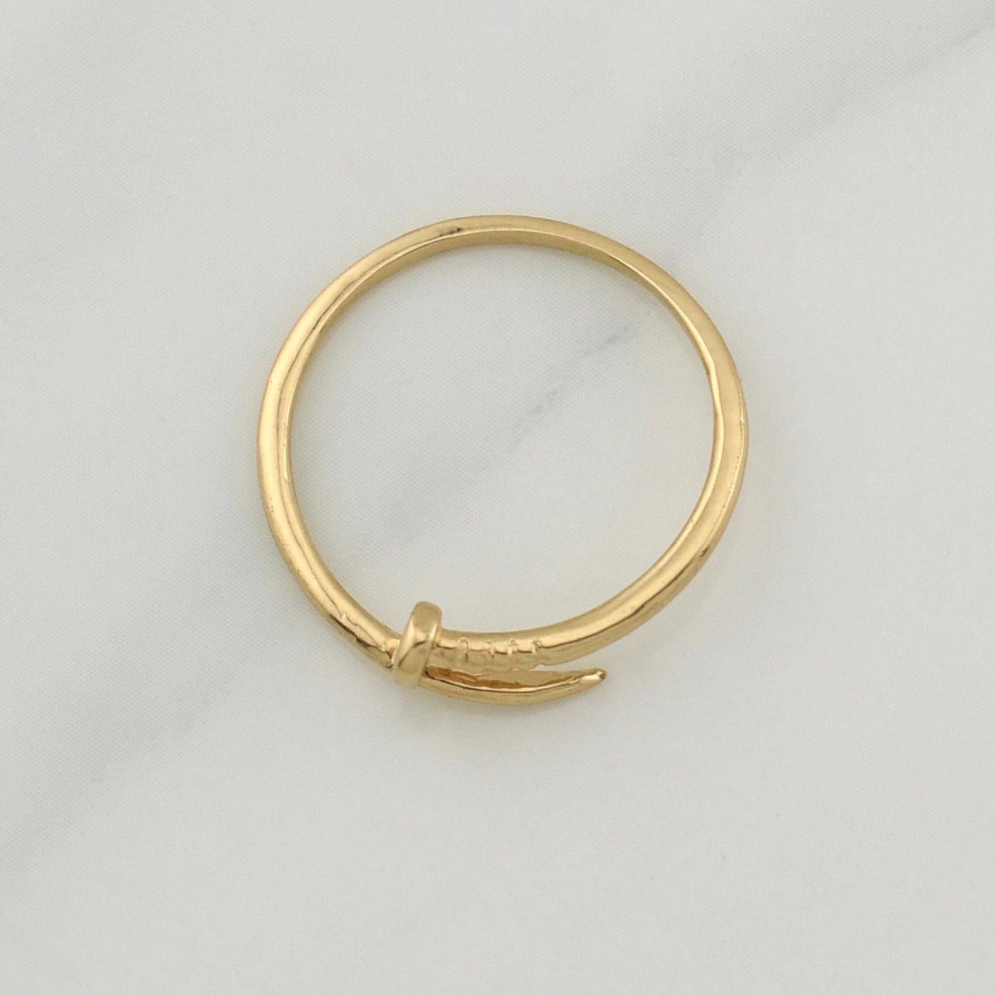 Nail Ring 1.4 g / T6 Yellow Gold 18K