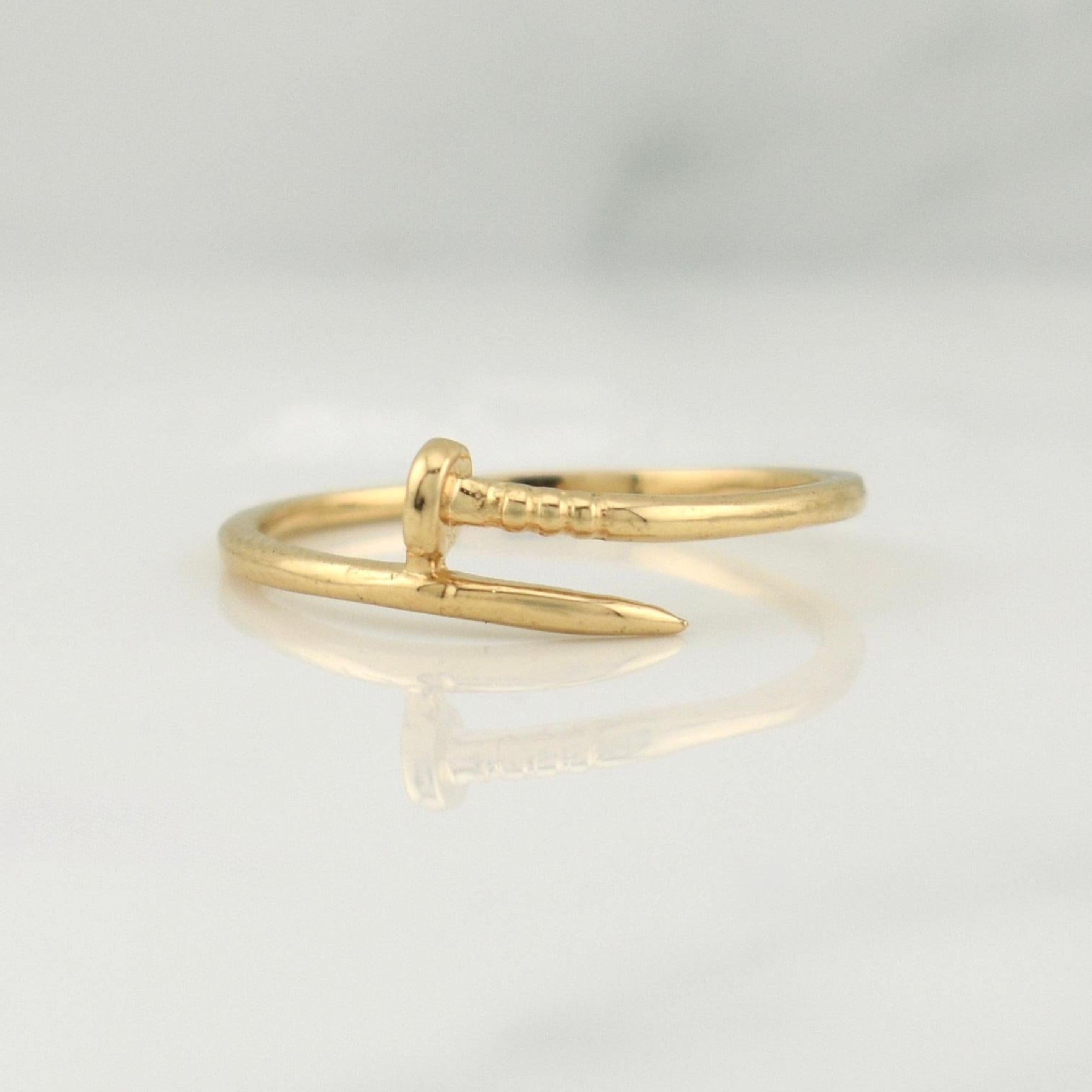 Nail Ring 1.4 g / T6 Yellow Gold 18K