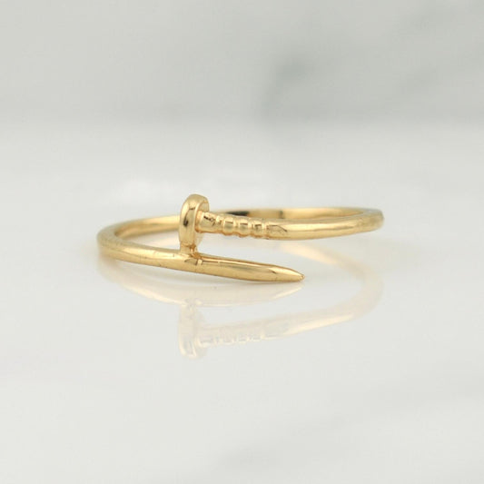Nail Ring 1.4 g / T6 Yellow Gold 18K