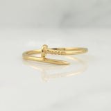 Nail Ring 1.4 g / T6 Yellow Gold 18K