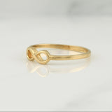 Anillo Infinito 1.5 g / T7 Oro Amarillo 18K