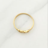 Anillo Corazon Infinito 1.25 g / T7,25 Oro Amarillo 18K