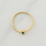 Anillo Doble Bisel 1.3 g / T7,75 Oro Amarillo 18K