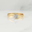 Solitaire Ring 2.25 g / T6.75 Yellow Gold 18K