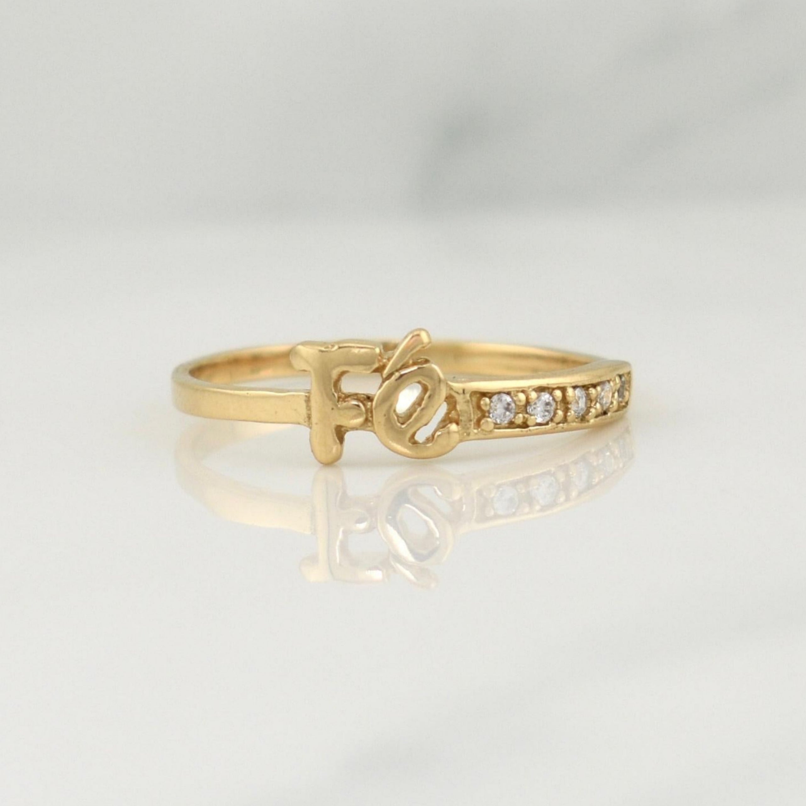 Anillo Fe 1.65 g / T7 Oro Amarillo 18K