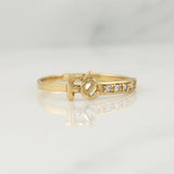 Anillo Fe 1.65 g / T7 Oro Amarillo 18K