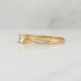 Solitaire Churumbela Ring 1.5 g / T6.5 Yellow Gold 18K