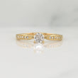 Solitaire Churumbela Ring 1.5 g / T6.5 Yellow Gold 18K