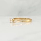 Solitaire Ring 1.2 g / T7 Yellow Gold 18K