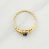 Anillo Corazon 1.75 g / T7,5 Oro Amarillo 18K