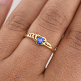 Anillo Corazon 1.75 g / T7,5 Oro Amarillo 18K