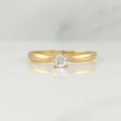 Anillo Solitario 1.1 g / T5,75 Oro Amarillo 18K