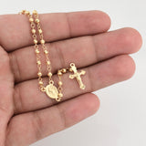 Rosario Virgen Milagrosa 6.1 g / 18 1/2 in / 3 - 4 mm Oro Amarillo 18K