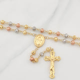 Rosario Virgen Milagrosa 14.8 g / 23 1/2 in / 5 - 6 mm Tres Oros 18K