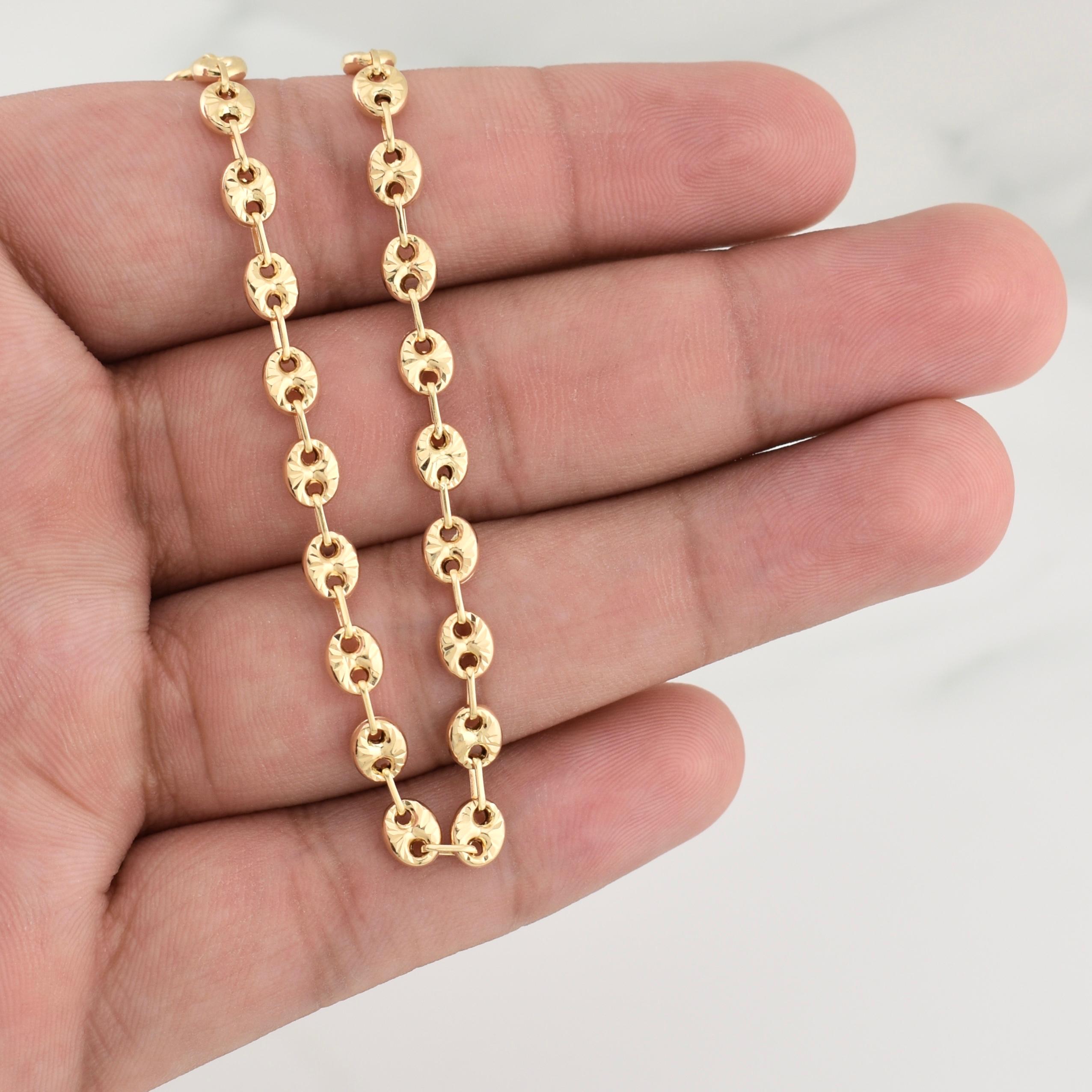 Cadena Gc 9.6 g / 20 in / 4.9 mm Oro Amarillo 18K