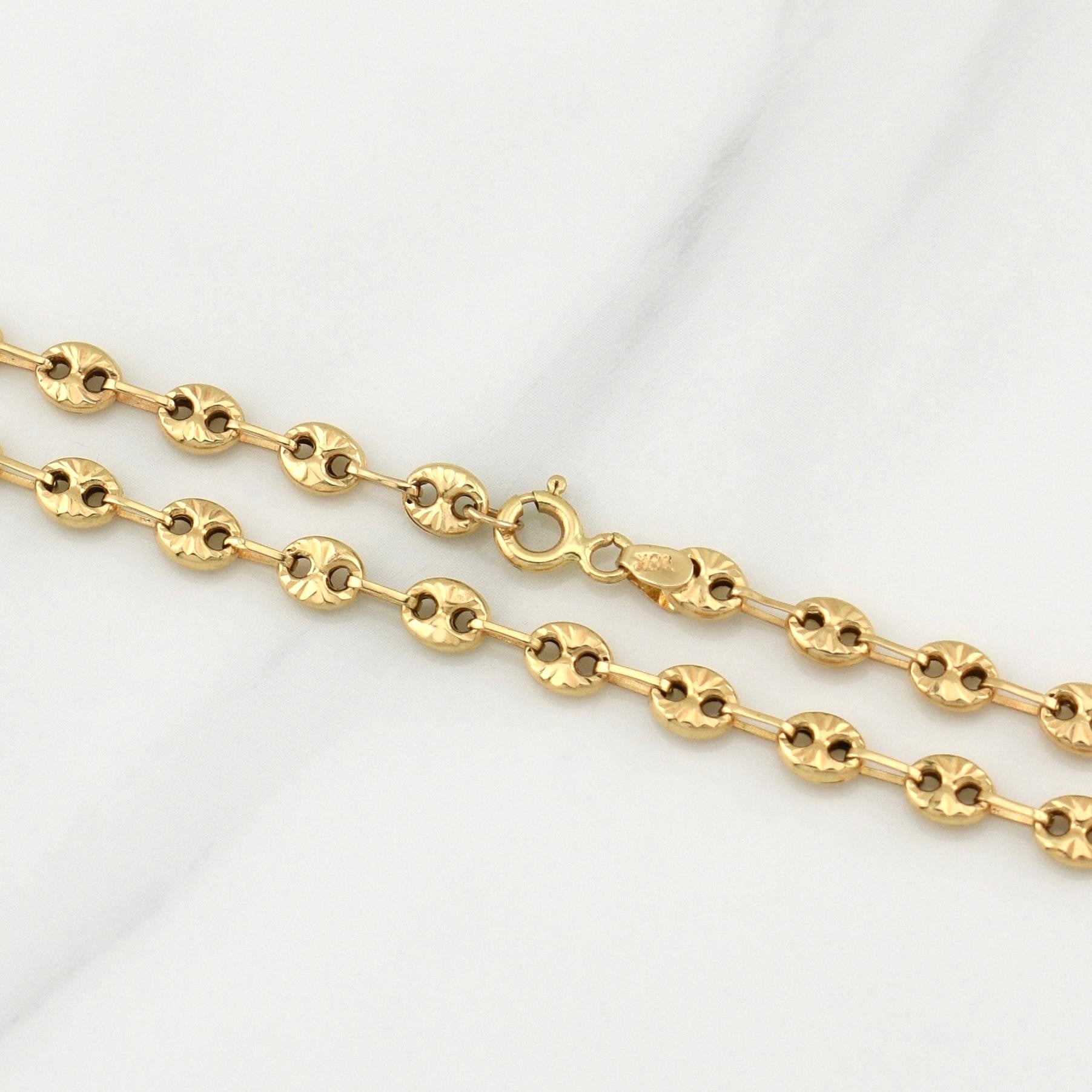 Cadena Gc 8.1 g / 23 1/2 in / 4.2 mm Oro Amarillo 18K
