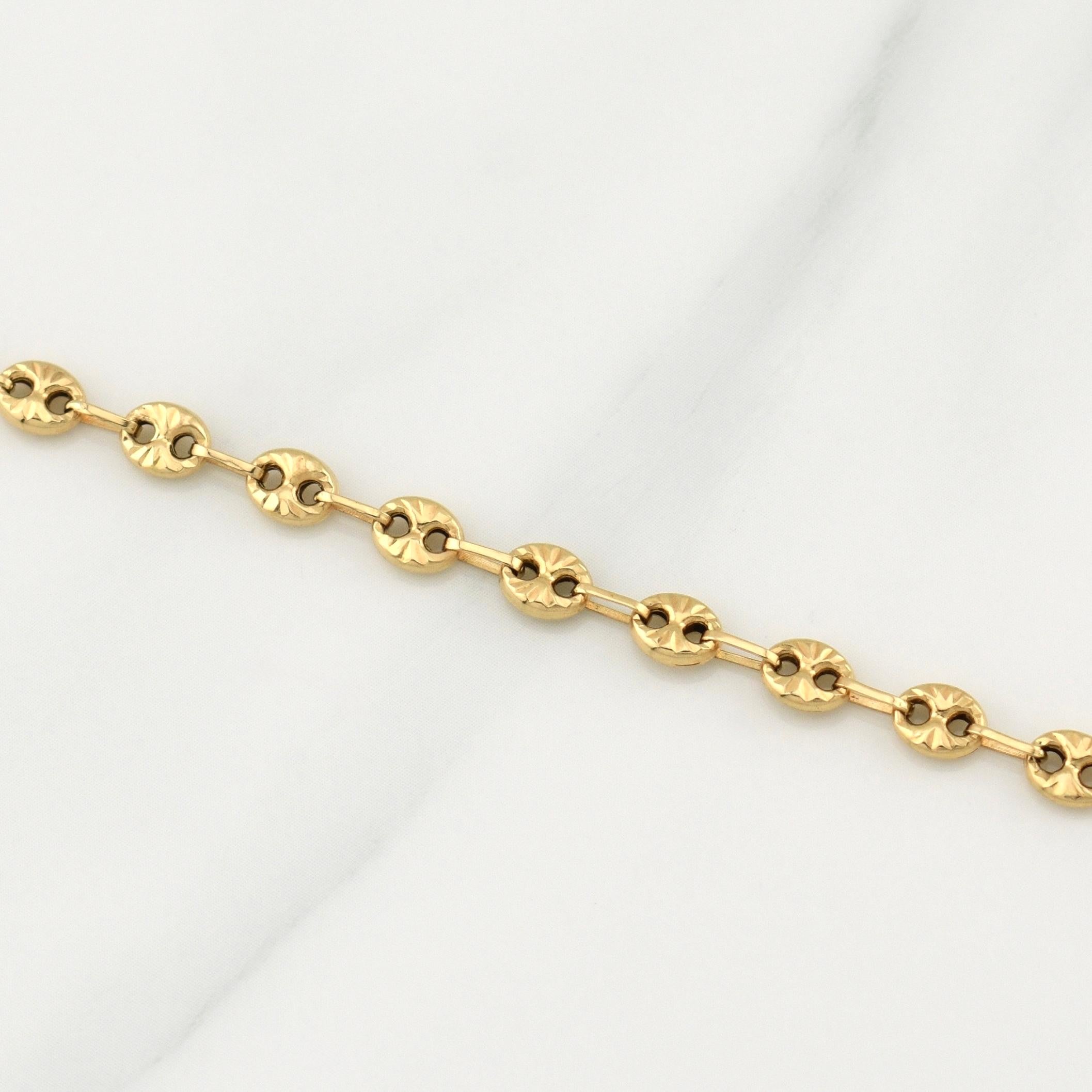 Cadena Gc 8.4 g / 24 in / 4.2 mm Oro Amarillo 18K