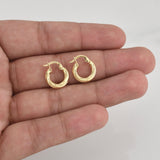 Candongas Lula 1.4 g / 1/2 in Oro Amarillo 18K