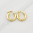 Candongas Juli 1.3 g / 1/2 in Oro Amarillo 18K