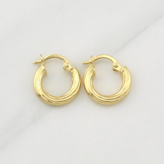 Candongas Juli 1 g / 1/2 in Oro Amarillo 18K
