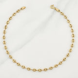 Tobillera Gc 2.7 g / 9 3/4 in / 3.6 mm Oro Amarillo 18K