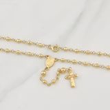 Miraculous Virgin Rosary 6.1 g / 20 in / 3 - 4 mm 18K Yellow Gold