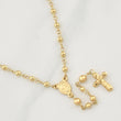 Miraculous Virgin Rosary 6.1 g / 20 in / 3 - 4 mm 18K Yellow Gold