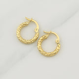 Candongas Jaz 1.05 g / 1/2 in Oro Amarillo 18K