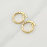 Candongas Sandri 1.1 g / 3/4 in Oro Amarillo 18K