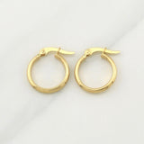 Candongas Sandri 1.1 g / 3/4 in Oro Amarillo 18K