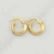 Hoop Earrings Clau 1.2 g / 1/2 in 18K Yellow Gold