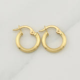 Candongas Cyrene 0.95 g / 1/2 in Oro Amarillo 18K